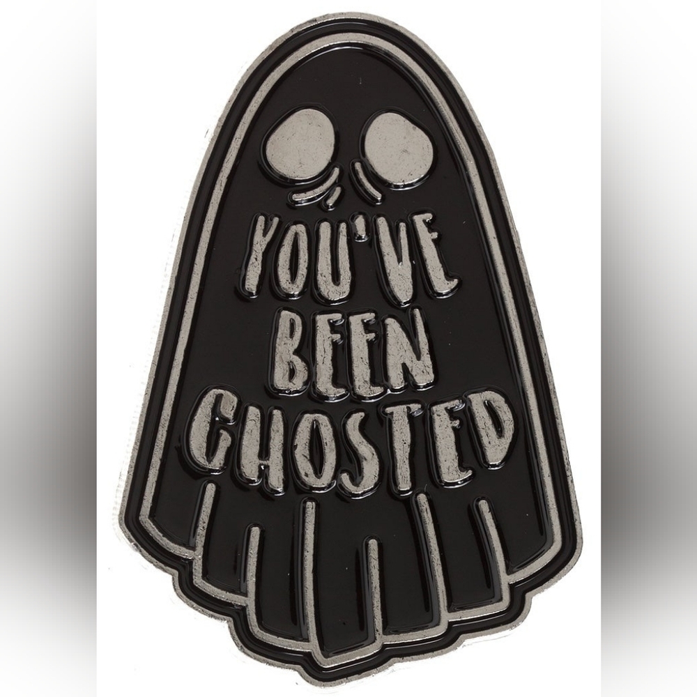Ghosted Enamel Pin
